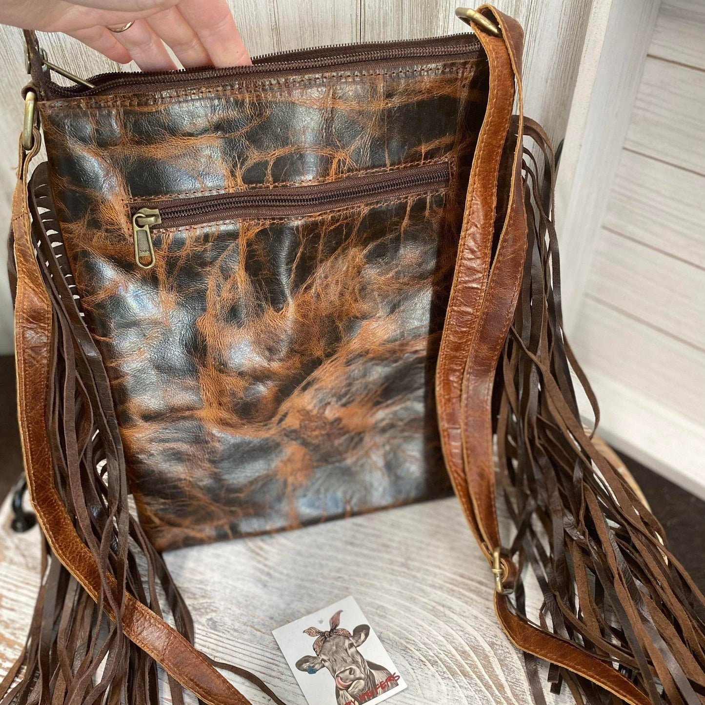 Loretta Crossbody W/ Fringe