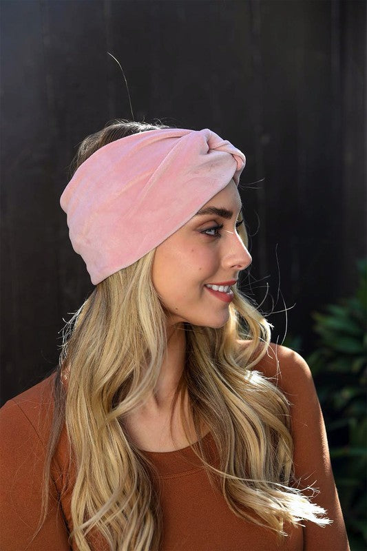 Super Soft Twisted Velvet Headbands