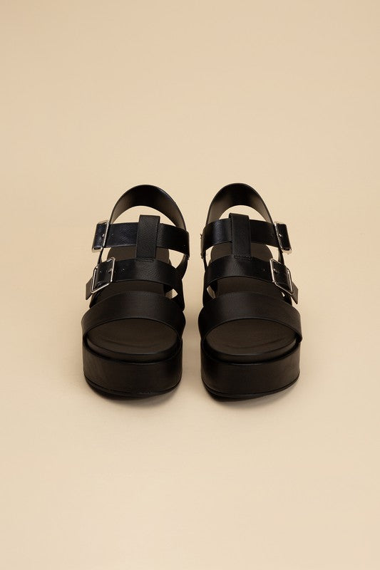 Soda Brand Chunky Sandals