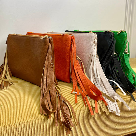 Lucky + Fringe - Clutch Crossbody