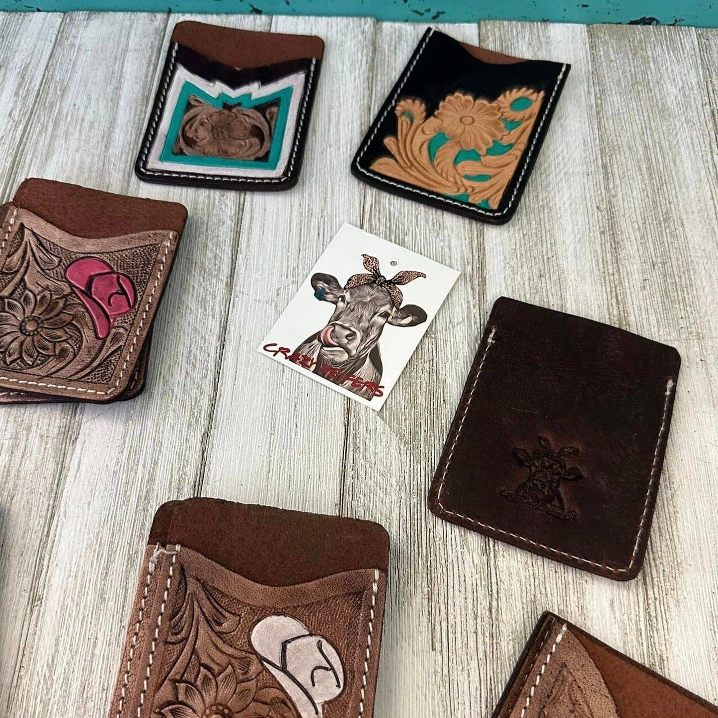 Tooled Card Holder