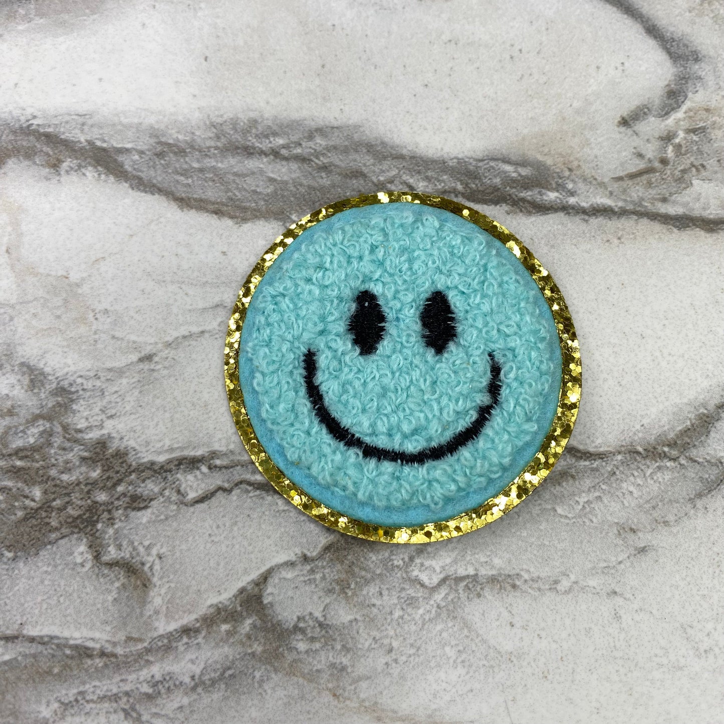 Chenille Patches - Smiley