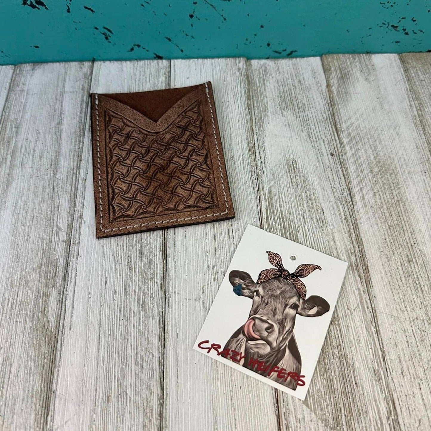 Tooled Card Holder