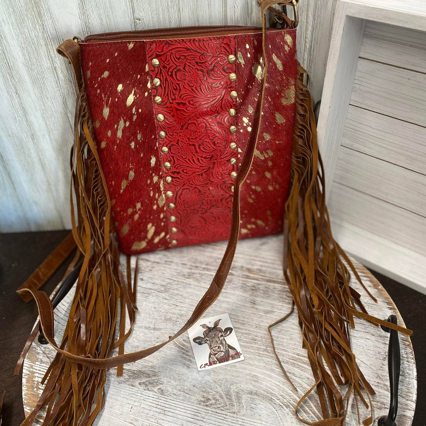 Loretta Crossbody W/ Fringe