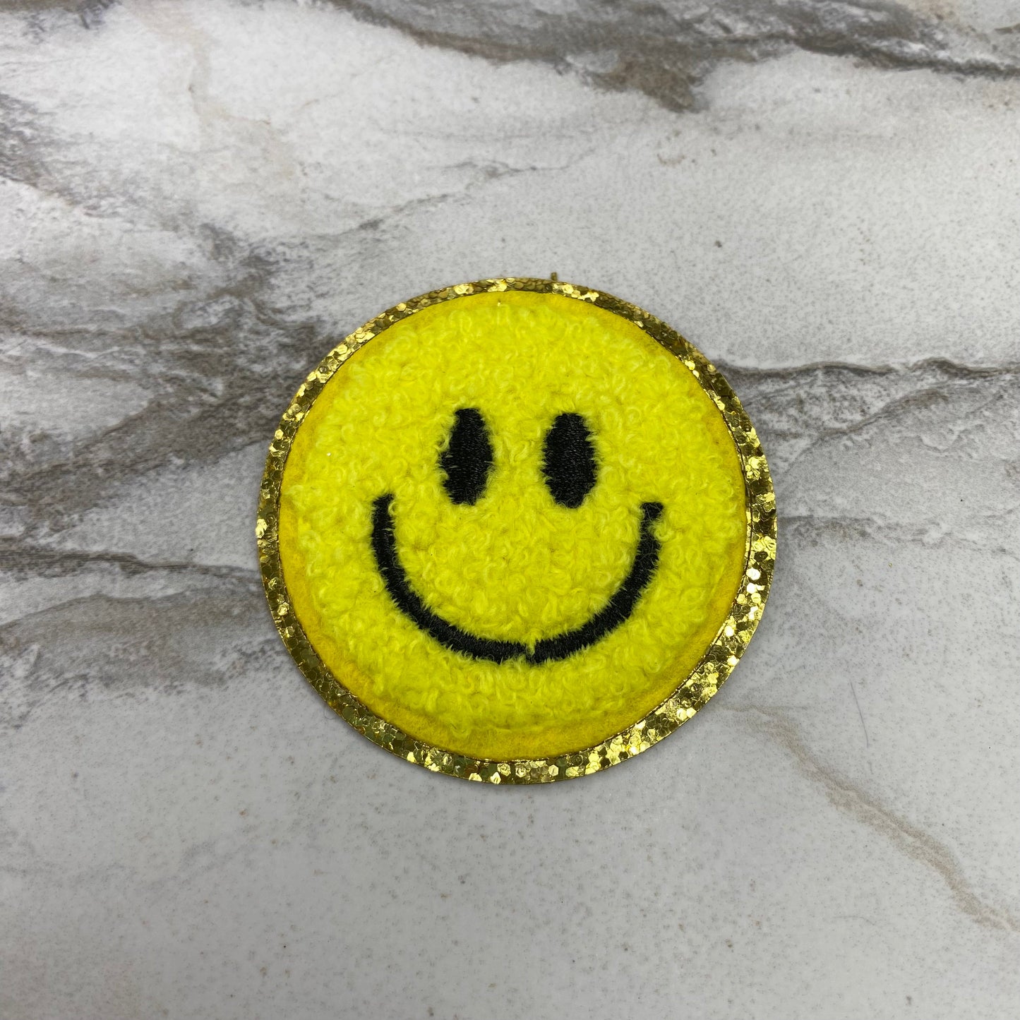 Chenille Patches - Smiley