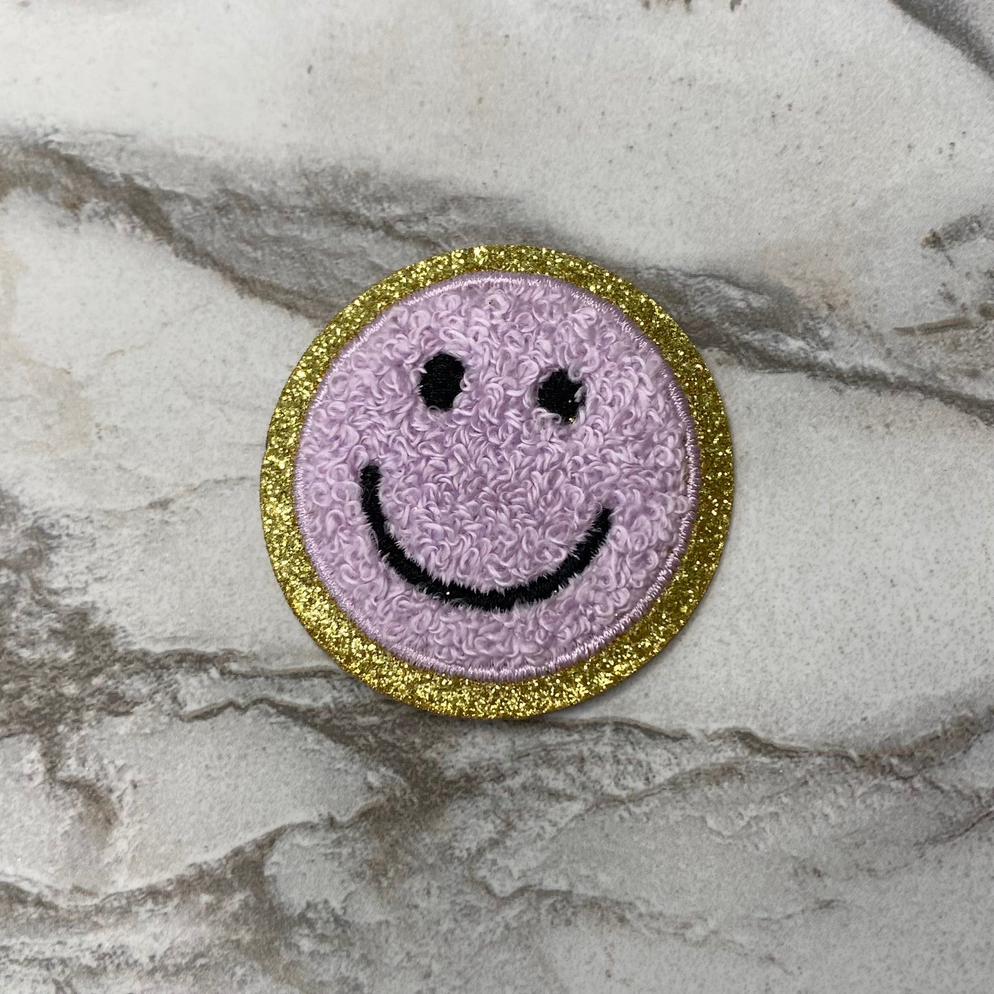 Chenille Patches - Smiley