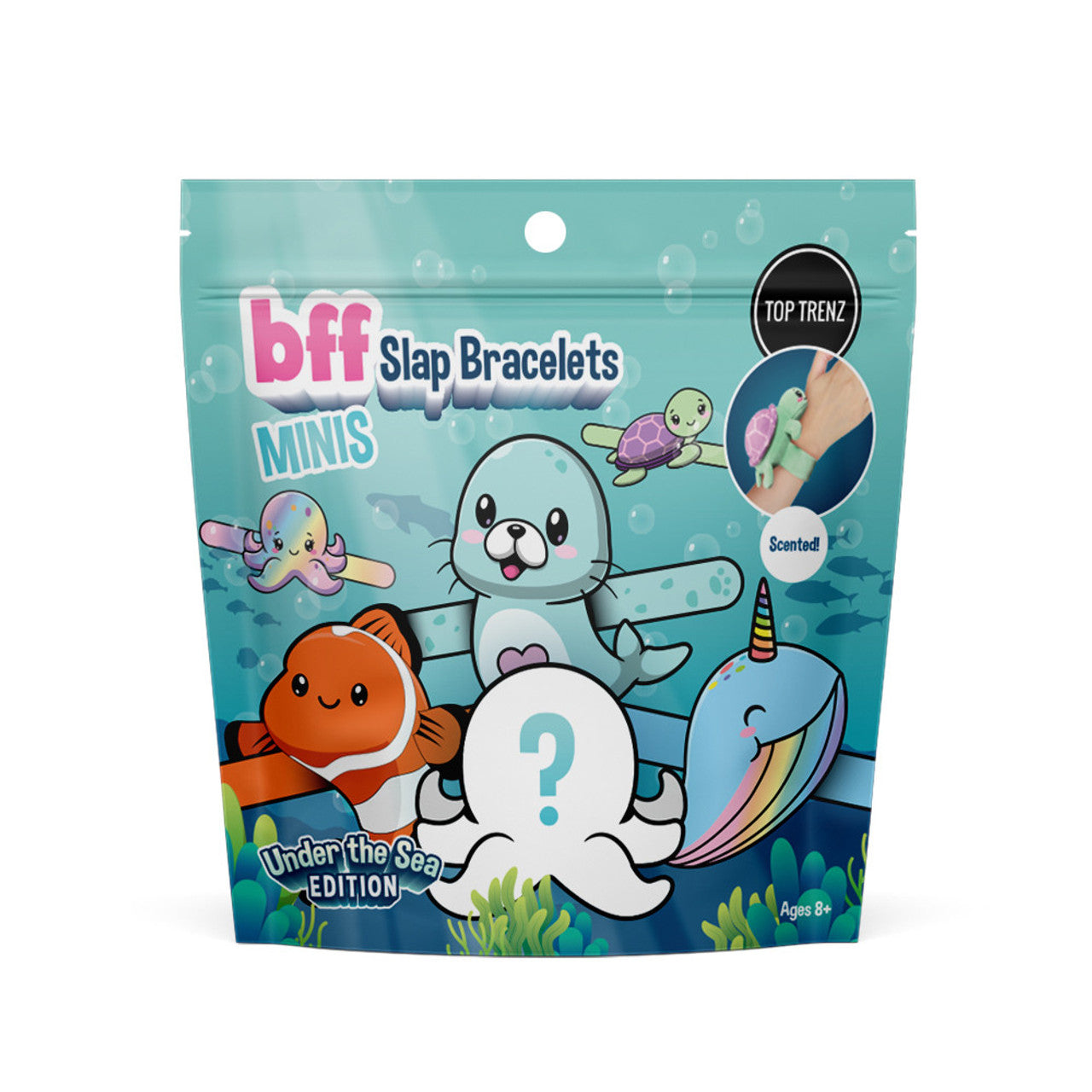 BFF Plush Slap Bracelet Toy Mini Blind Bags - Under the Sea Edition