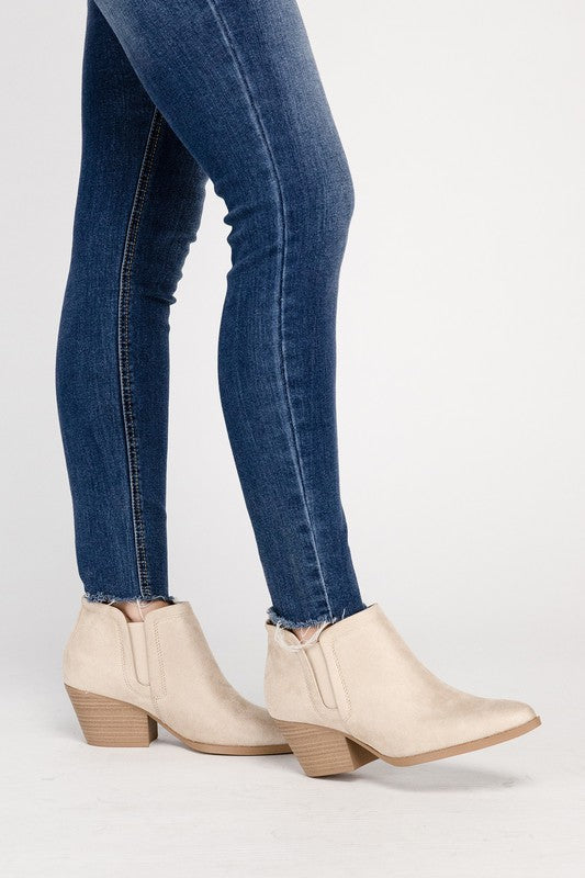 Suede Ankle Boots