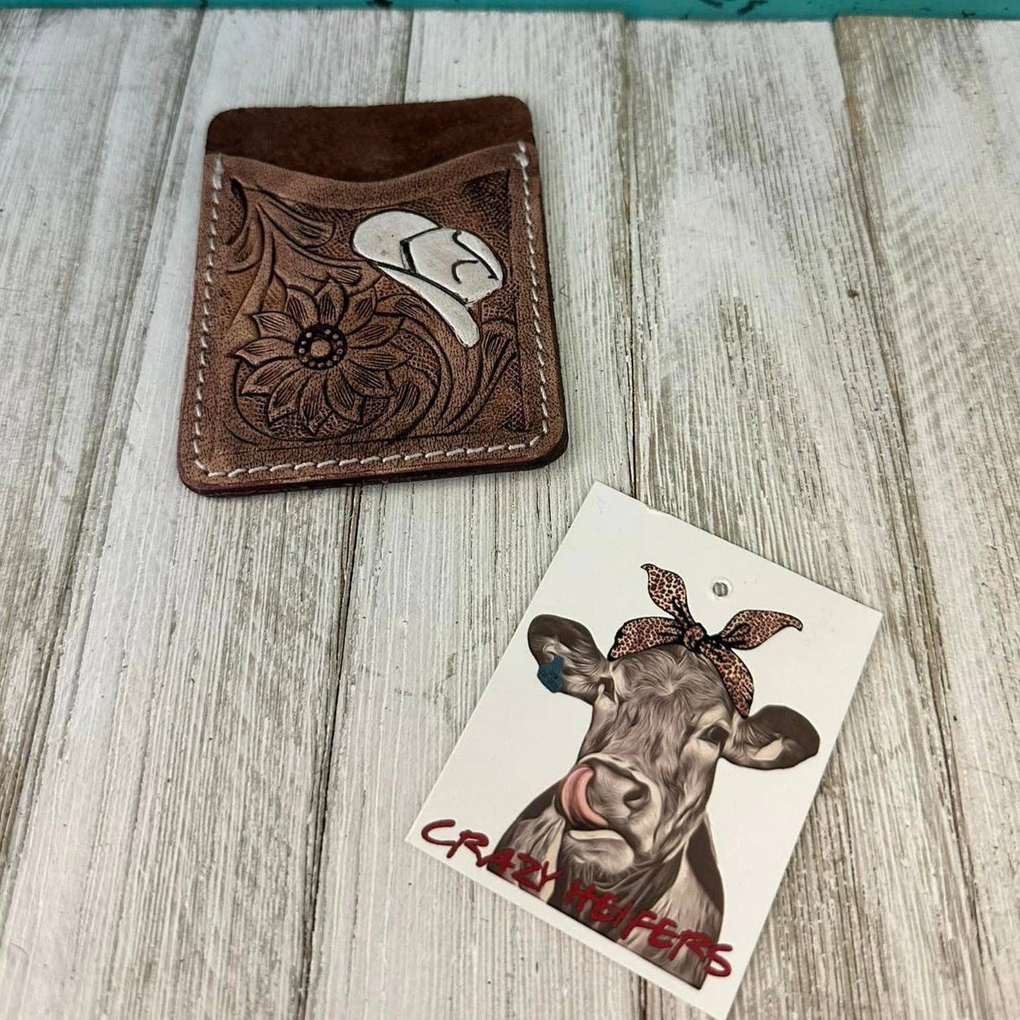 Tooled Card Holder